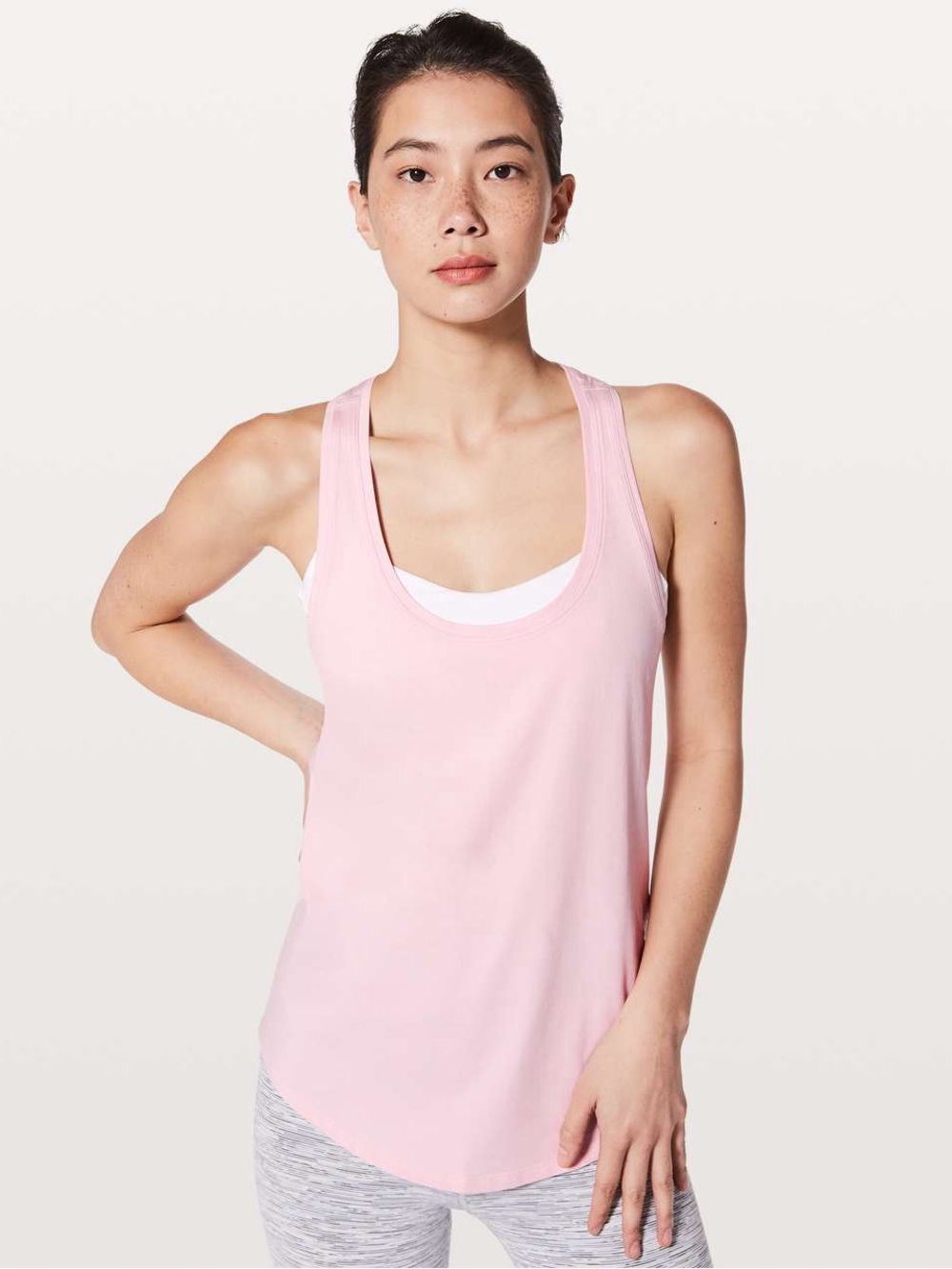 261. Lululemon Love Tank II Petals Pink 8